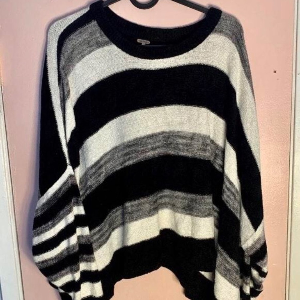 Free People Striped Sweater